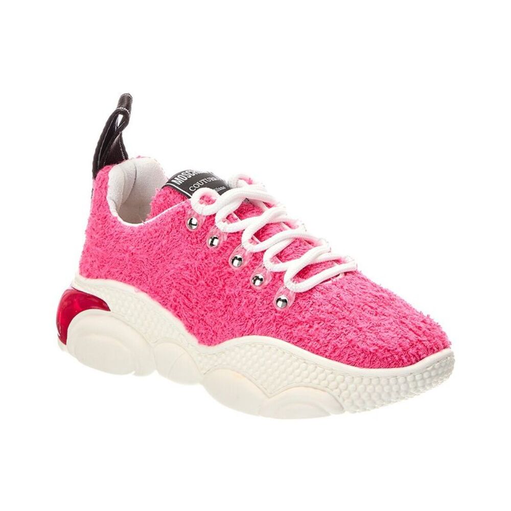 Moschino Logo Sneaker, Pink